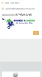 Mobile Screenshot of mudanzasyservicios.com